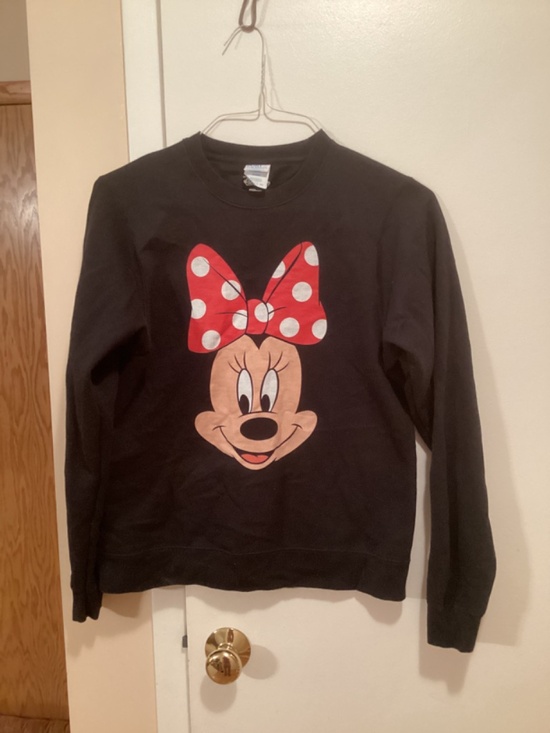 Minnie Face graphic sweatshirt (S) - Picture 5 of 5